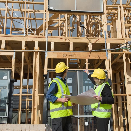 chantier bâtiment ossature bois