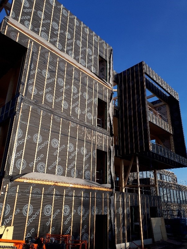 Bâtiment bois construction modulaire