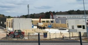 Construction d'un nouveau magasin Aldi à Creutzwald