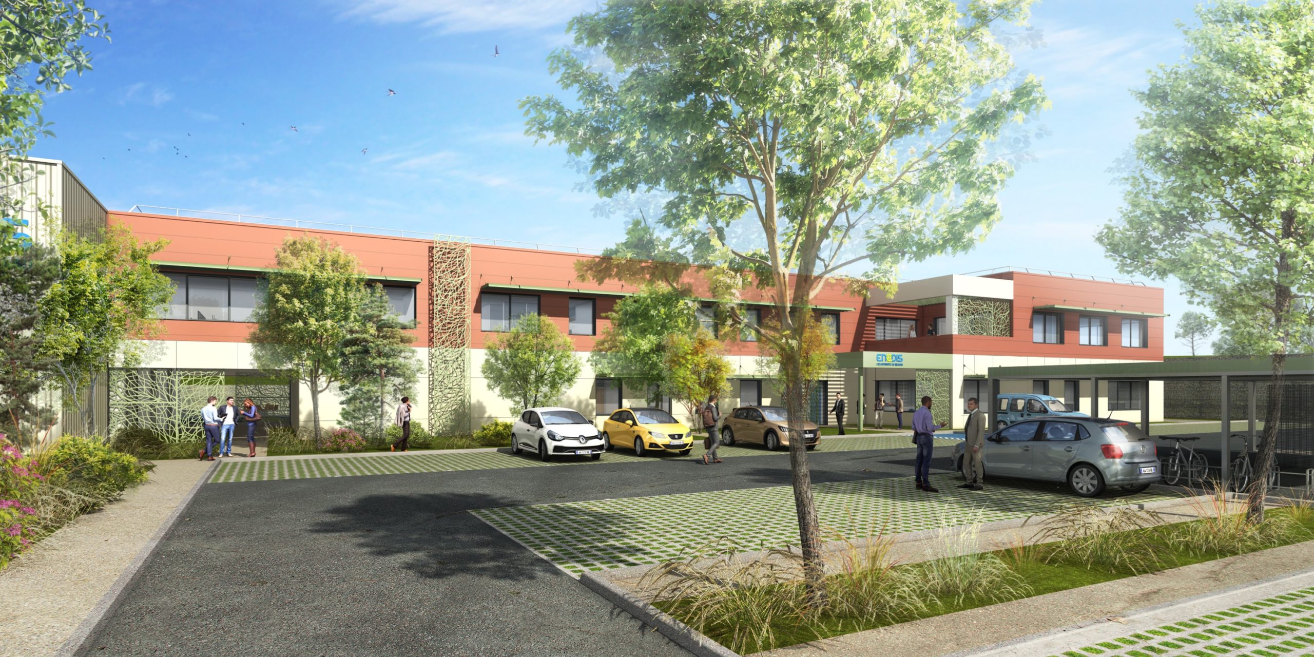 bureaux Enedis Fréjus C MOB ossature bois