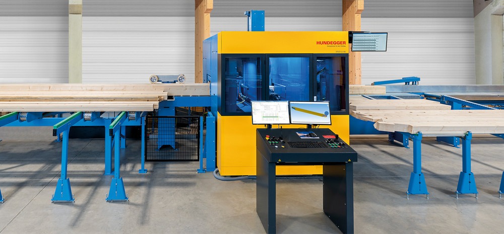 nouvelle machine taille bois unité de production C MOB