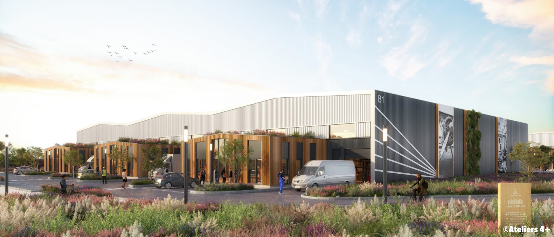 Parc OTHELLO, ateliers4+ ©